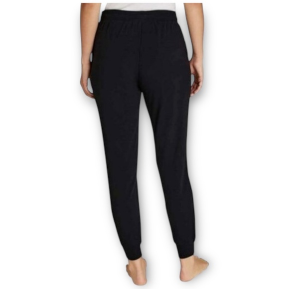 NWT Eddie Bauer Women’s 2-Pack Fleece Joggers Small Clover/Black - Picture 4 of 5